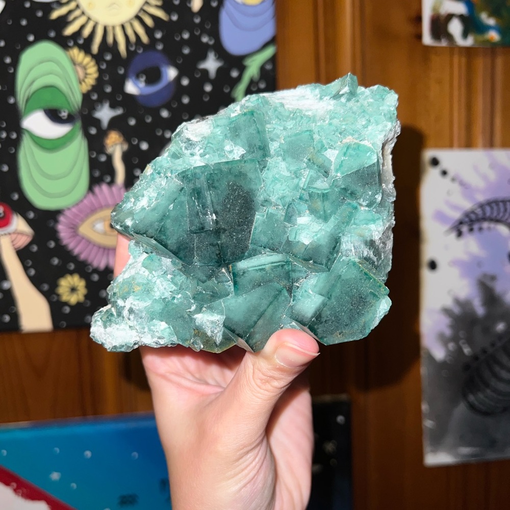 Baja blast cubic fluorite 💚